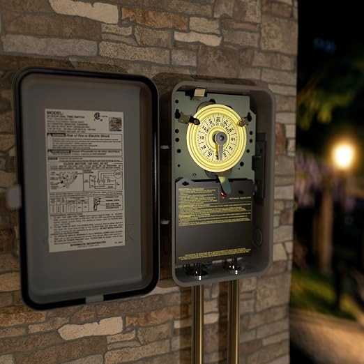 Intermatic T104R 24 Hour Mechanical Timer Switch - Image 2