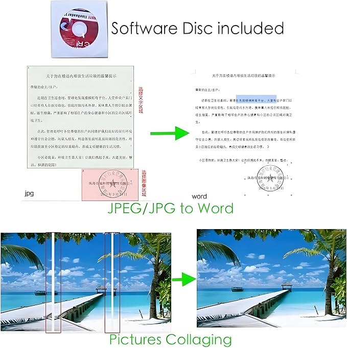 A4 Document Scanner, Portable Card Photo Scanner - Image 7