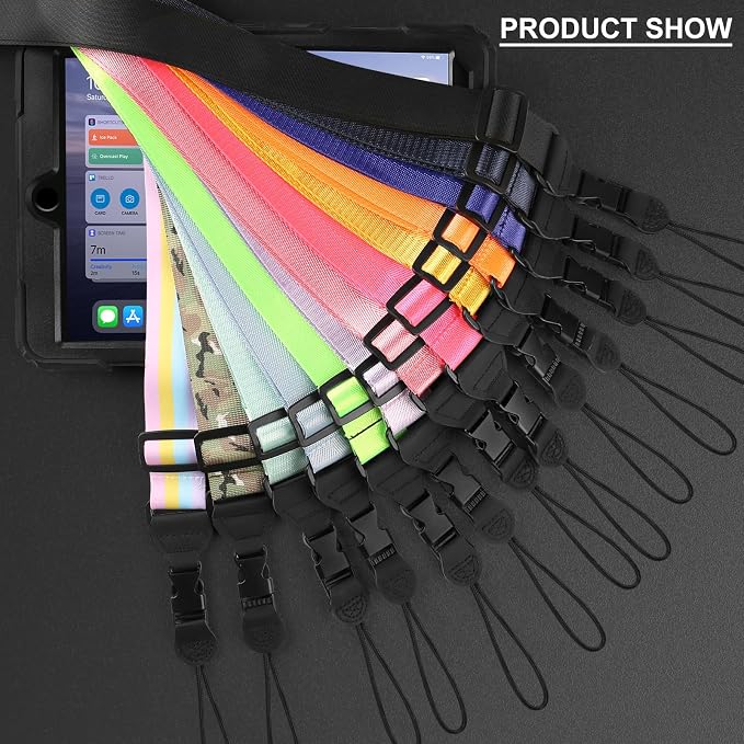 FIEIL Nylon iPad Strap, Adjustable Camera Neck Strap, Comfortable Shoulder Strap - Image 4