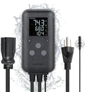 DIGITEN Heat Mat Thermostat Waterproof Temperature Controller DTC315 Greenhouse Aquarium Plug in Thermostat for Seedlings 15A Reptiles Temperature Controller Outlet