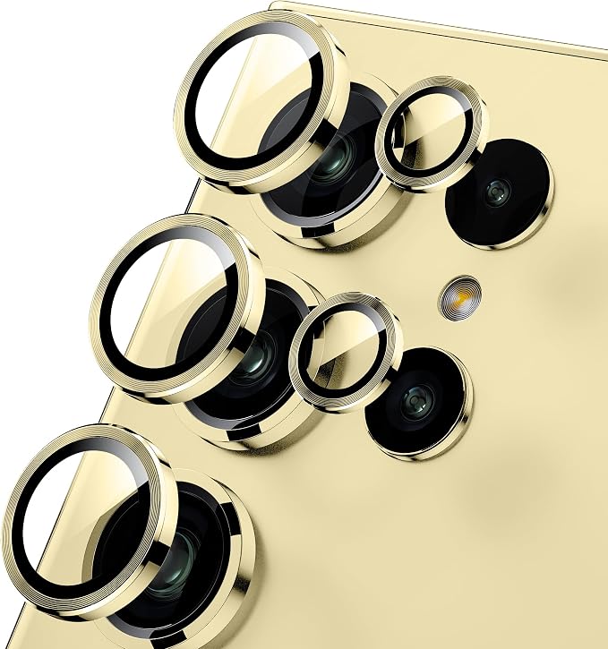 WSKEN for Samsung Galaxy S24 Ultra Camera Lens Protector, Ultra Thin Scratch by SmartProtectionGreenerFuture