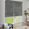 SmartWings Motorized Shades 5% Openness Work by SmartWings