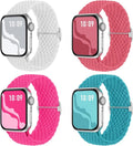 4 Pack Braided Stretchy Bands Compatible by Suitisbest