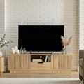 Lab Cosi TV Stand for TVs up to 80'',Modern TVStand with Drawer Storage,TV Console with Adjustable Shelve Storage