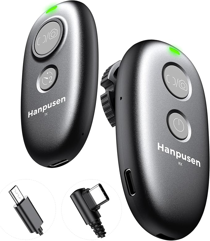 for Sony Camera Rechargeable Remote Shutter Release by HANPUSEN