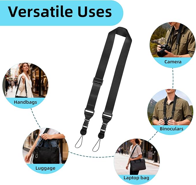 3 Pack Adjustable Shoulder Strap:Comfortable - Image 8