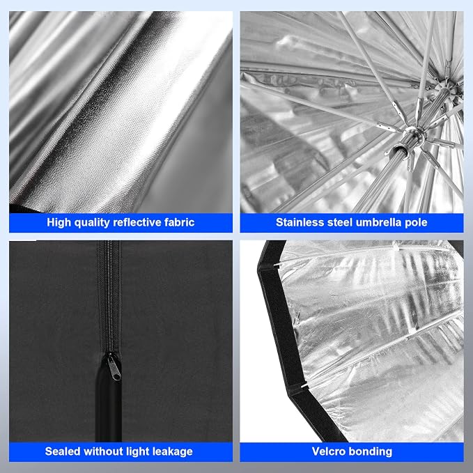 Godox 37.5"/95cm Octagon Umbrella Soft Box Kit - Image 2