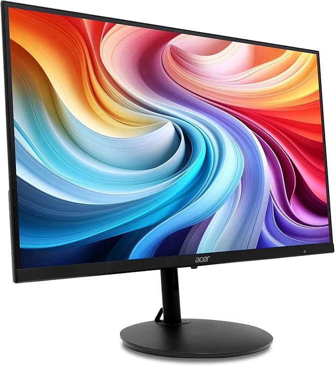 Acer SH322Q Hbih 31.5" Full HD (1920 x 1080) Ultra-Thin Gaming Office Monitor | Adaptive-Sync Support (FreeSync Compatible) | Up to 100Hz Refresh | 1ms (VRB) | Adjustable Stand | HDMI & VGA Ports