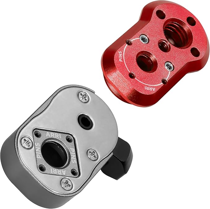 KONDOR BLUE | Mini Lock Quick Release Plates for Camera Monitors, Arms, Accessories, Microphones, Key Lights | Quickly and Securely Attach and Detach Accessories on Your Cinema Rig | Red