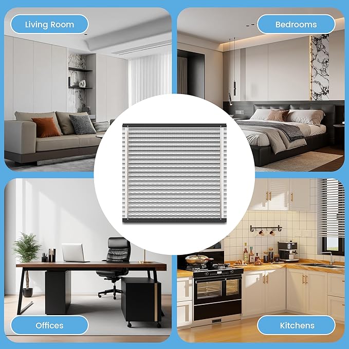(3-Pack) 210 Replacement Filter Compatible with April-Aire Air Purifiers Actual Size: 21" x 24.75" x 4", Nominal Size: 20''x25''x4'' 1210,1620,2210,2216,3210,MERV-10 Furnace Filter Replacement