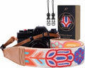 Padwa Lifestyle Colorful Crochet Camera Strap by PadwaLifestyleCameraStrap