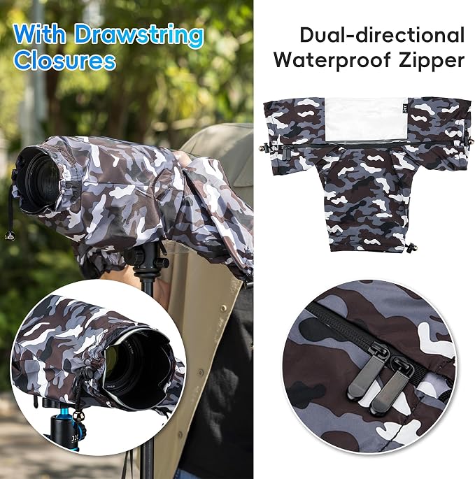 Camera Rain Cover Sleeve Gear Camo - Image 4