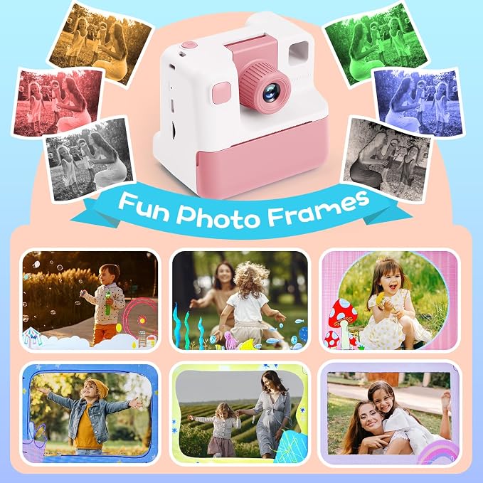 Kids Camera Instant Print, Christmas Birthday Gifts - Image 4