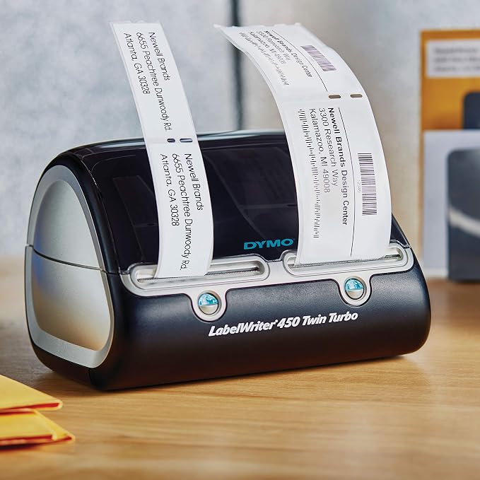 DYMO Label Printer, Label Writer 450 Twin Turbo, Direct Thermal Printer - Image 2