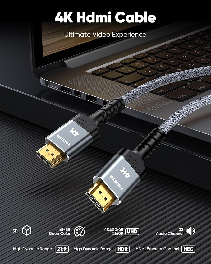 Highwings 4K Fiber Optic HDMI Cable 63FT Long - Image 6