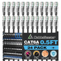 CableGeeker Patch Cables Cat6a 0.5ft Slim, Cat6 Ethernet Patch Cable 10G Support by CableGeeker