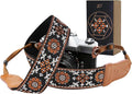 Padwa Lifestyle Brown Flower Camera Strap by PadwaLifestyleCameraStrap