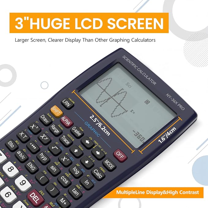 Graphing Scientific Calculators ROATEE 36X Pro Office Calculators - Image 3