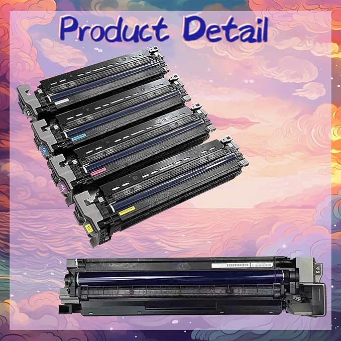 AOKLEY C3510 3510 Drum Unit Compatible Replacement for Ricoh IM C3010 C3510 Printer Yellow