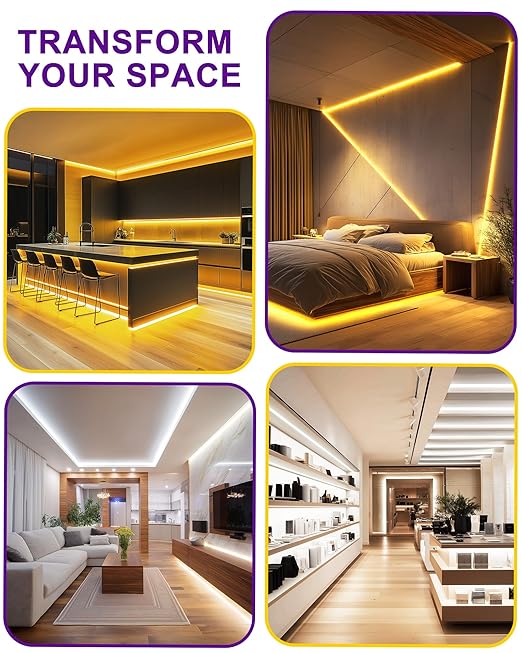 HitLights LED Driver and Dimmer Switch in One 120W, 120V AC to 12V DC, Compatible with Most Solid Color 12V Strip Tape Lights, UL Listed, Single-Pole/3-Way, EZDim Pro, White