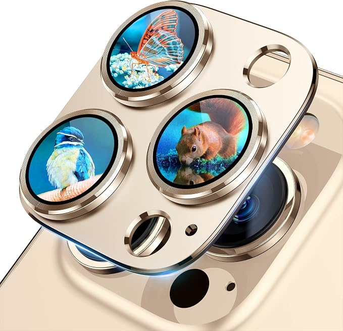 Uyiton for iPhone 12 Pro Max Camera Lens Protector, 9H Tempered Glass Camera by Uyiton