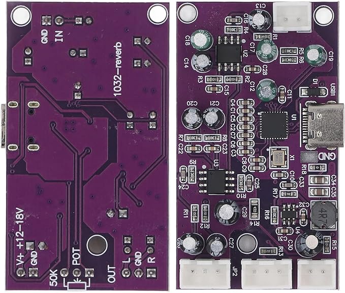 Garosa DSP Digital Reverb Module Real Time Adjustments, Easy Configuration, Graphical EQ Design, for AP82x DU56x DU26x, Reverb Options Echo Plate Chorus, Fine Tune Sound with