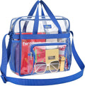 MAY TREE Clear Bag for Stadium Events 12×6×12 Clear Tote Lunch Bag by MAYTREE