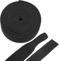 MECCANIXITY Braided Cable Sleeves Heat Shrinkable Fabric Sleeving, 7/8" 26ft Black 2:1 Ratio Heat Shrinkable Cord Protector for Harness Cable, Network Cable Protection, Cable Management