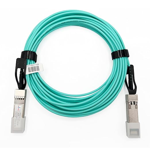 Elfcam® - 2m/6.56ft 10G Active Optical Cable AOC OM3 SFP+ to SFP+ 10Gbps by Fibersolutionspecialist