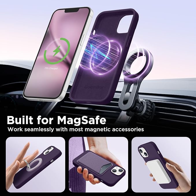 GolbinBox Magnetic for iPhone 13 Case & iPhone 14 Case, Compatible - Image 4