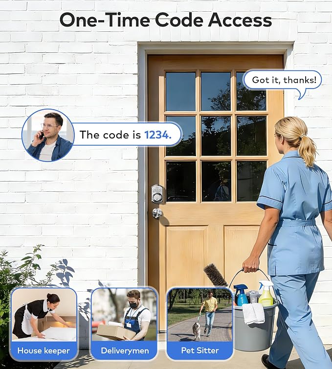 TEEHO TE001K Keyless Entry Door Lock - Image 3