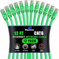 Maximm Cat 6 Ethernet Cable 12 ft by MaximmCable