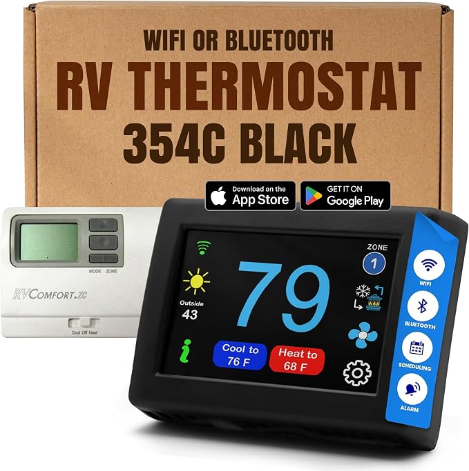 MICRO-AIR EasyTouch Digital RV Thermostat Replacement by MicroAir