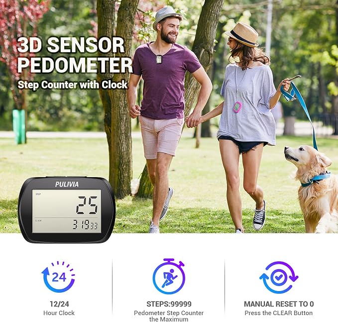 Pedometer for Walking 3D Step Counter - Image 2