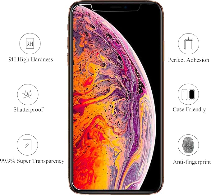 Ailun Screen Protector for iPhone 11 Pro Max/iPhone Xs Max 3 Pack 6.5 Inch - Image 3