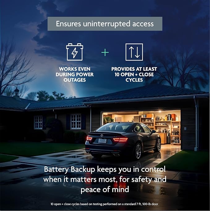 Chamberlain Garage Door Opener 3/4 HP Belt Drive myQ Garage Door Opener - Image 4