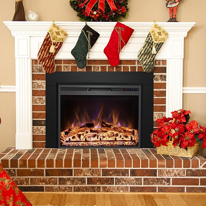 Trim Kit for 32.9" W x 24.9" H Electric Fireplace Inserts