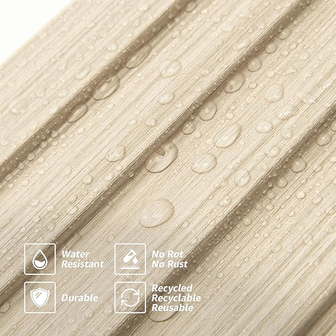 Art3d Slat Wall Panels, WPC Soundproof 3D Wall Paneling for Interior Wall Decor, TV Background, 8-Pack 96 x 6 in. Oak