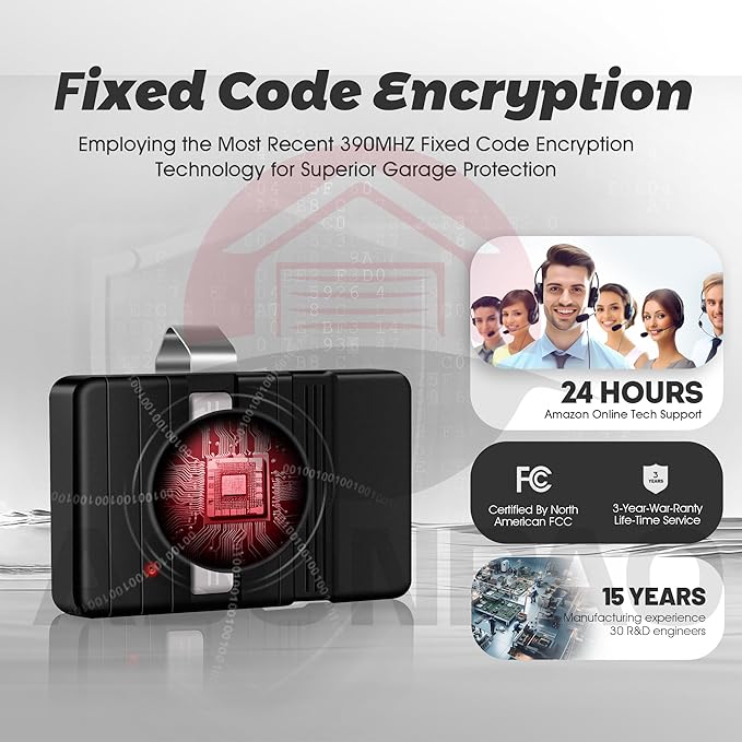 2 x Dip Switch Genie Garage Door Opener Remote 912 GT90-1 G220 MAT90 GT912 AT90 (from 1982 to 1996 Models) 3-Year-Warrany