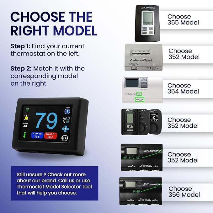 MICRO-AIR EasyTouch Digital RV Thermostat Replacement - Image 3