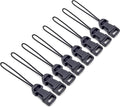 Padwa Lifestyle 8 Pcs Black Quick Release Camera Strap QD Loops Connector by PadwaLifestyleCameraStrap