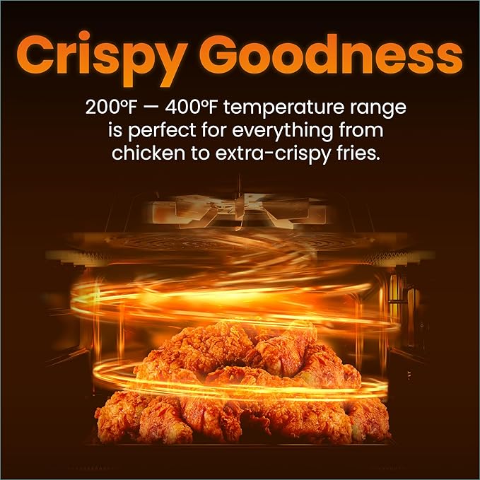 CHEFMAN 2 Qt Mini Air Fryer – Digital Space-Saving Compact Air Fryer with Nonstick and Dishwasher Safe Basket, Quick & Easy Meals in Minutes, Features Digital Timer and Shake Reminder – Black