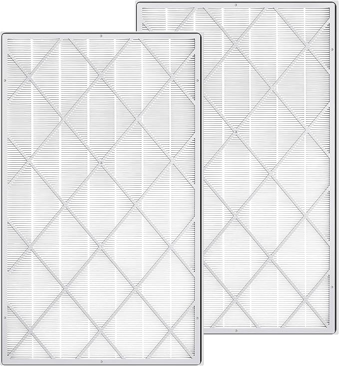 NXBHG HE601 Replacement Filter for Shark HE6FKPET HE601 HE602 6 Fan, 3-in-1 Filter System - Absorbs 99.97% Particulates, Part # HE6FKPET, HE6FKBAS, HE6FKPRO, 2 Pack