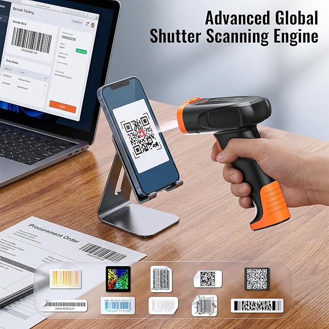Tera Barcode Scanner Wireless Handheld: - Image 4