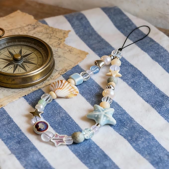 Cute Beaded Camera Wrist Strap for Phone, Digital Camera Charm Lanyard - Image 6