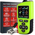 Acclope BT90 PRO 2-360Ah Battery Tester with Cloud Printing, 30-3800 CCA, 6V/12V/24V Digital Analyzer, SOH/SOC/Volt/Res/Cranking&Charging Test, Real‑Time Ambient Temp, AGM/EFB/Gel/Li
