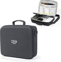 Luxtude Electronics Organizer Travel Case, Hard Case for Electronics, Hard Tech Bag (Black, Large)