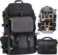 TARION 27L Extra Large Camera Backpack - 2 in 1 Professional Camera Bags by TARION