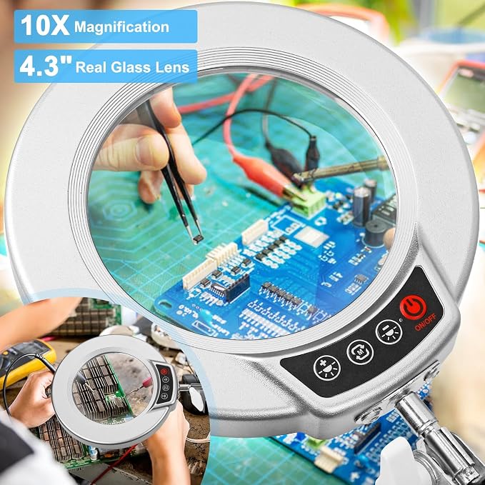 Coyeth 10X Magnifying Glass - Image 2