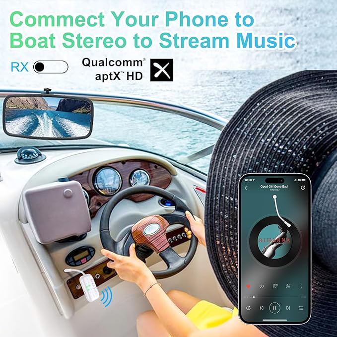 2026 Upgraded Pro Bluetooth 5.4 Transmitter Receiver,2-in-1 Airplane Wireless Adapter for Flight,TV,PC,Gym,Switch,Compatible with 2 AirPods/Headphones;Audio AUX Receiver for Car/Home Stereo